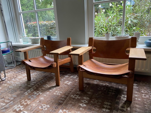 2x Spanish Chair by Børge Mogensen
