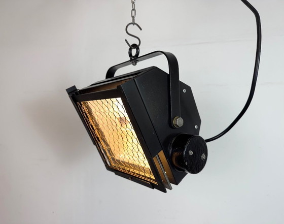 Image 1 of Faretto da teatro nero vintage, anni '90