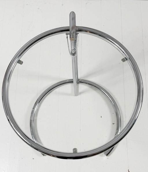 Eileen Gray, Verstelbare Tafel Model E 1027 voor ClassiCon, jaren, gesigneerd