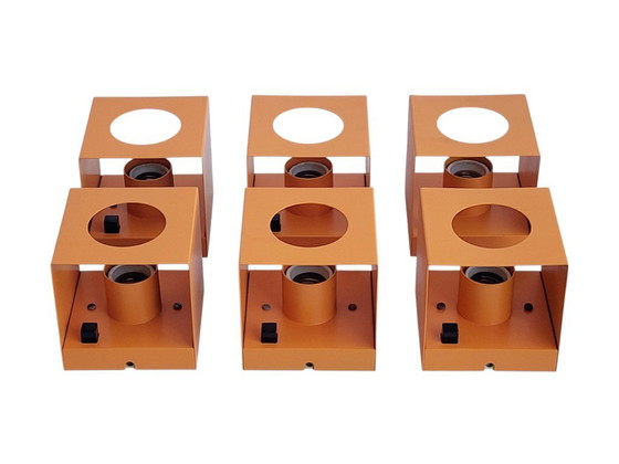 Image 1 of 6x Philips cube wall lights