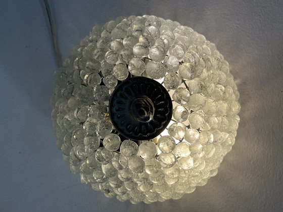 Image 1 of 2 lámparas de pared y techo de Murano de los años ochenta de cristal