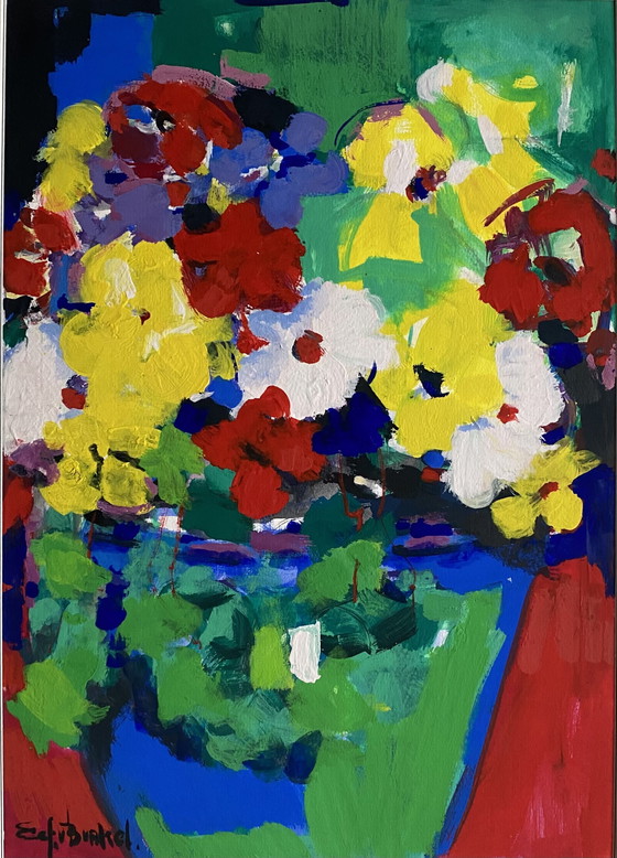 Image 1 of Flores en un jarrón