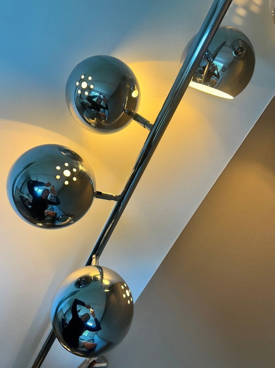 Image 1 of KARE Design Calotta 5-flammige Stehleuchte – Chrom (H200)