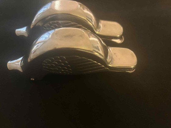 Image 1 of Set 2 spremiagrumi placcati argento