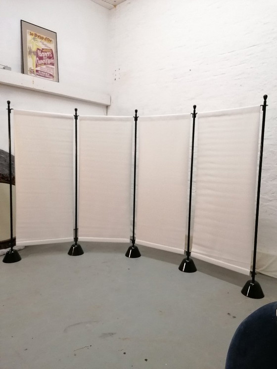 Image 1 of SERVENTO PARAVENT ° ACHIILLE CASTIGLIONI per ZANOTTA 1986 ° POSTMODERNO