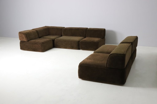 Large Vintage Modular Sofa – COR Trio Style – 6 Modules