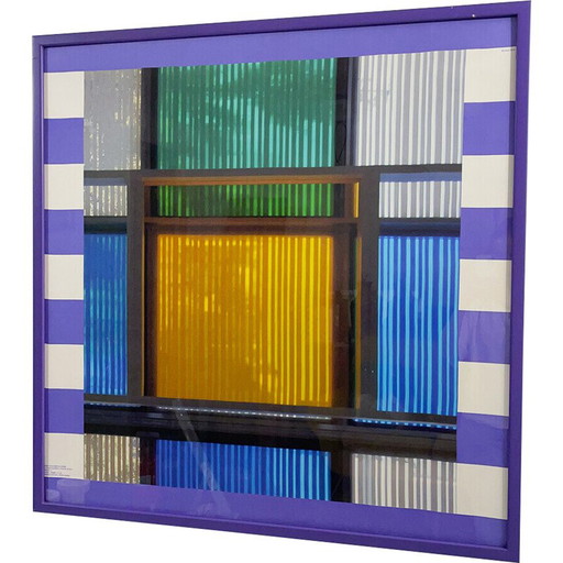 Vintage Souvenirfoto von Daniel Buren für Hermès