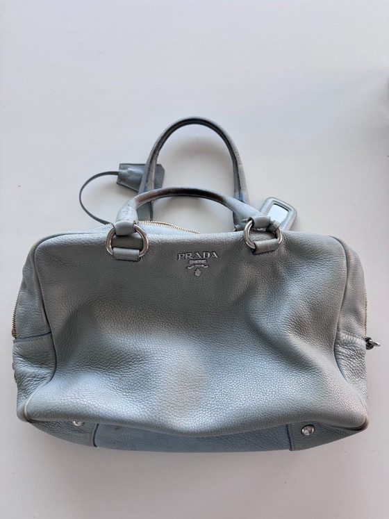 Image 1 of Sac à main PRADA en cuir de veau avec certificat