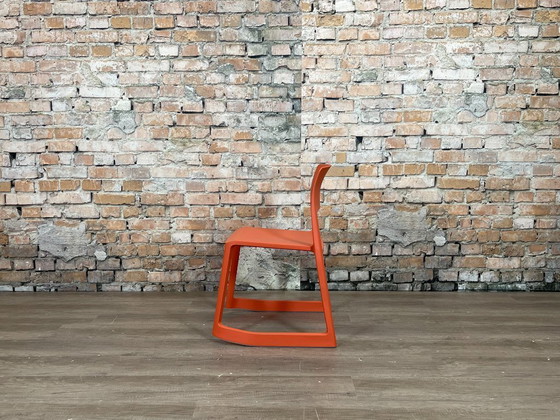 Image 1 of Vitra Tip Ton | Set of 6 | Orange