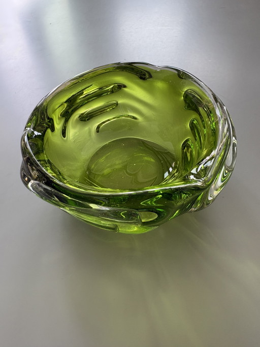Cenicero de cristal de Murano