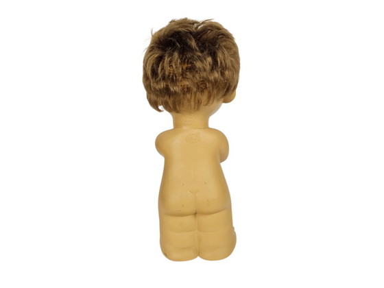 Joimy baby figure with brown hair - XL - Made in Spain - 1996, Decorative Objects, Plastic, Vintage (photo 2 of 8)