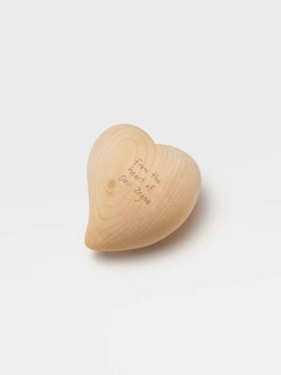 Image 1 of Corazón de madera ZEGNA – Desde el corazón de Oasi Zegna – Hecho en Italia