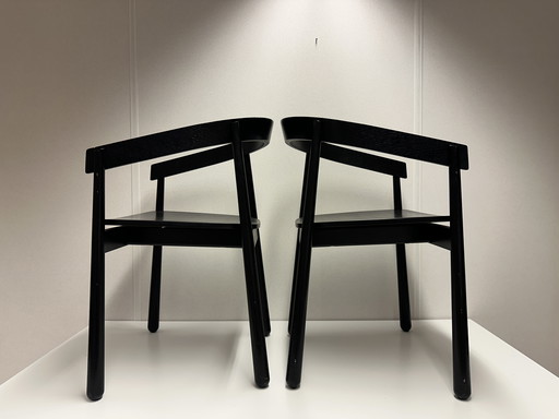 2 X Homerun Chair From Fest Amsterdam In Black Oak 