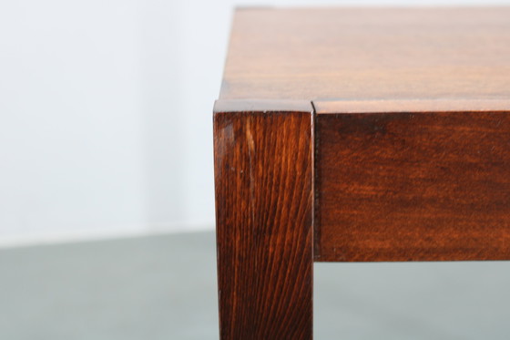 Image 1 of 1960s Set of Two Square Side/Coffee Wooden Tables, Denmark