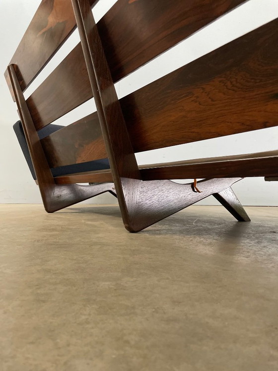 3 SEAT SOFA BY GEORG THAMS FOR AS VEJEN POLSTERMØBELFABRIK, 1960S, 3-5 seaters, Wood, Textile, Grey (photo 7 of 12)