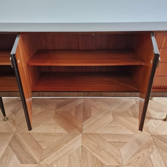 Image 1 of Mid-Century Modern Italian Mahogany Sideboard, 1960s