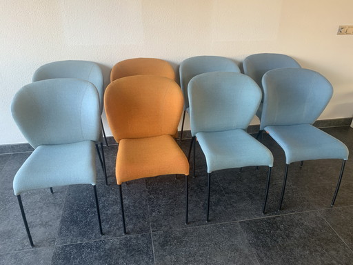 8x dining or conference chairs, brand Montis, model Calla