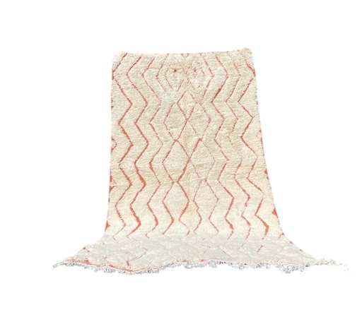 Authentiek Berber Tapijt – Handgemaakt uit Wol | 250x150 cm | Atlasgebergte, Marokko