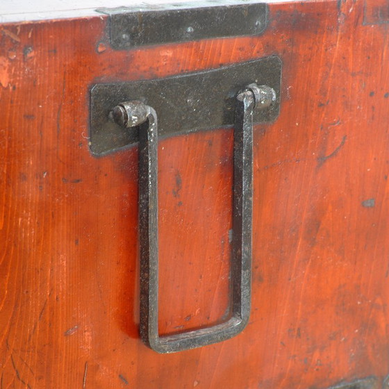 Japanese Tansu chest of drawers, circa 1890, Iron, Wood, Black (photo 8 of 16)
