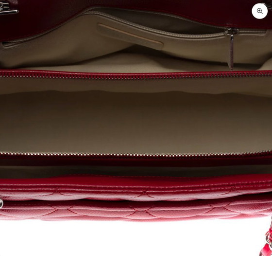 Image 1 of Borsa CHANEL in cuoio rosso - 101058