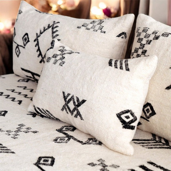 Image 1 of Handgemaakte Marokkaanse vloerbank