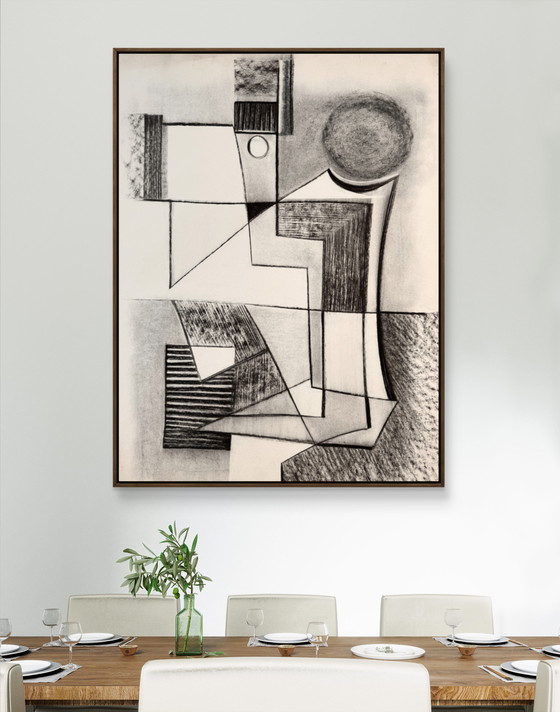 Image 1 of Silvin BRONKART “Seated Man” major work from 1955