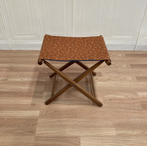 Scandinavisch ontwerp" vouwkruk 1950.