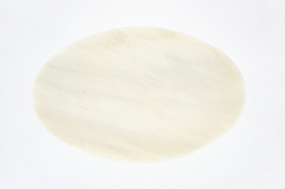 Image 1 of Ovaler Beistelltisch von Eero Saarinen für Knoll International, 1960er Jahre