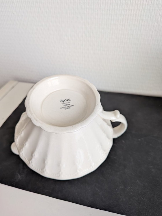 Image 1 of Servizio da tè Spode Jewel (teiera, lattiera, zuccheriera)