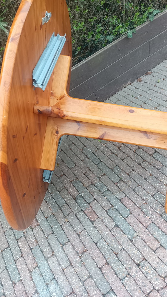 Image 1 of Table de salle à manger vintage Rainder Daumiller style années 1970