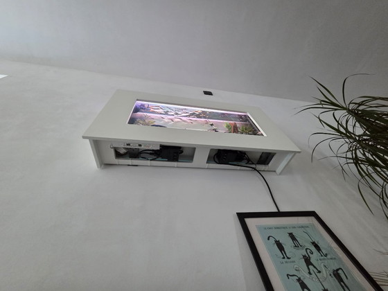 Acquario da parete unico con cornice bianca 80 cm – Decorazioni murali, Other (photo 4 of 7)