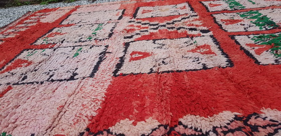 Image 1 of Handgeknoopt Berber kleed wol 243x188cm