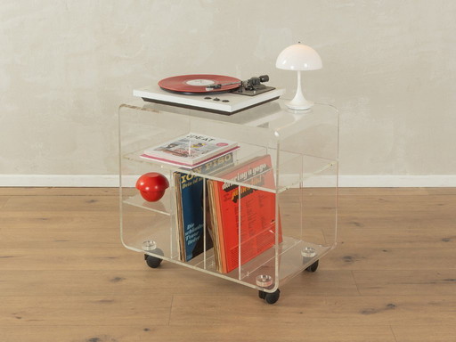 Hifi en acrylique, années 1960