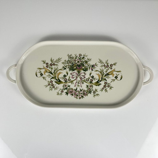 Piatto ovale con manico "Trianon", stile Villeroy & Boch