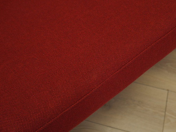 Image 1 of Canapé rouge CIGAR, design danois, années 1960, designer : Hans J. Wegner, fabricant : Getama