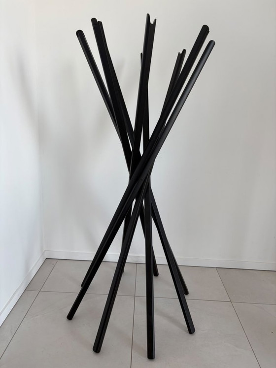 Sciangai Zanotta design kapstok zwart – Kapstokken, Hout (photo 5 of 6)