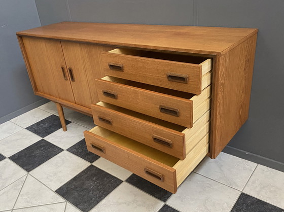 Image 1 of Teak Sideboard By Friedrich Waltke 1960S