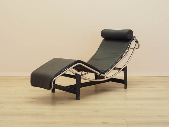 Image 1 of Leren chaise longue, LC4-model, jaren 80, gemaakt in Italië.