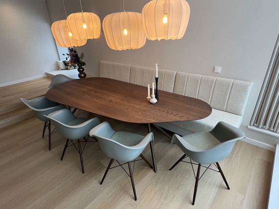 Image 1 of 6 sillas Vitra Eames DAW con cojines de asiento fijos