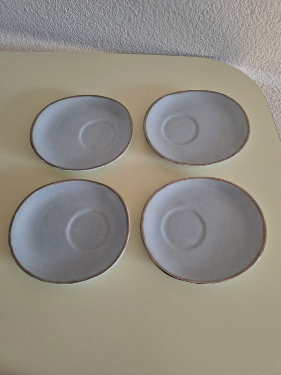 Set mit 4 Espressotassen – Porcelaines M.P. Samie, Geschirr, Porcelain (photo 4 of 5)