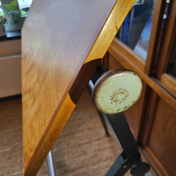 Image 1 of Table et chaise d'architecte Friso Kramer