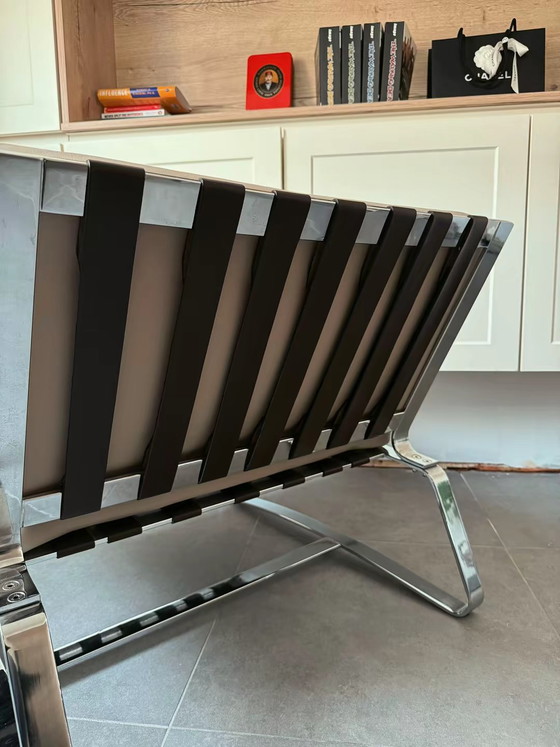 Image 1 of 2x Fauteuils de salon matelassés Minotti Delaunay