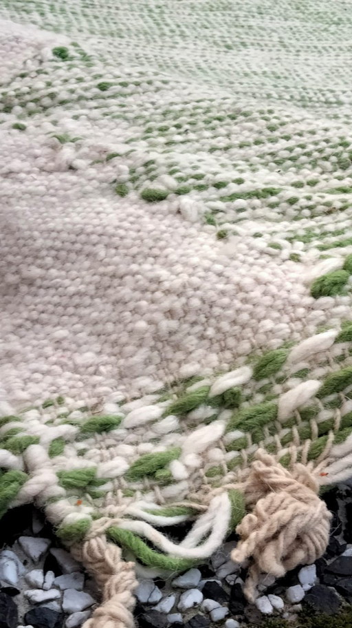 Handgeknoopt Berber kleed wol 295x187cm