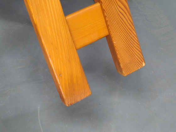 Image 1 of Ensemble de 8 fauteuils de salle à manger en pin de style postmoderne tchèque, années 1970