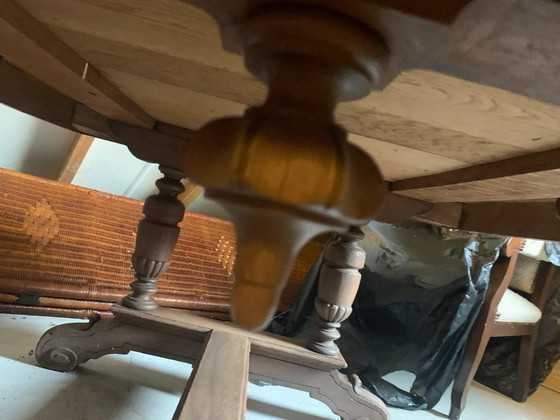 Image 1 of Solid oak coffee table