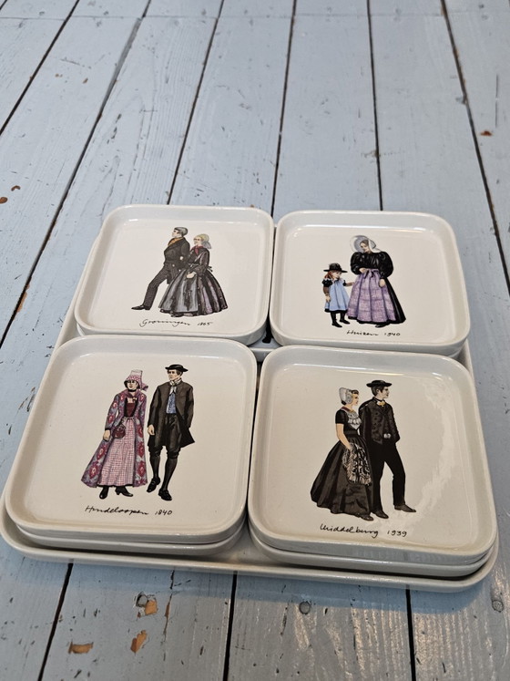 Vintage pastry set Villeroy & Boch traditional costumes – Bowls, Porcelain (photo 6 of 7)
