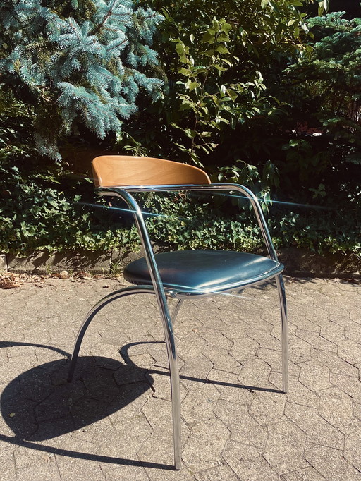 Chaises vintage italiennes Effezeta