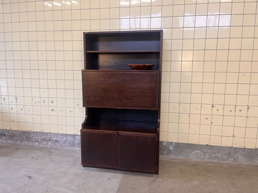 Vintage cabinet in Wengé by Van den Berghe Pauvers