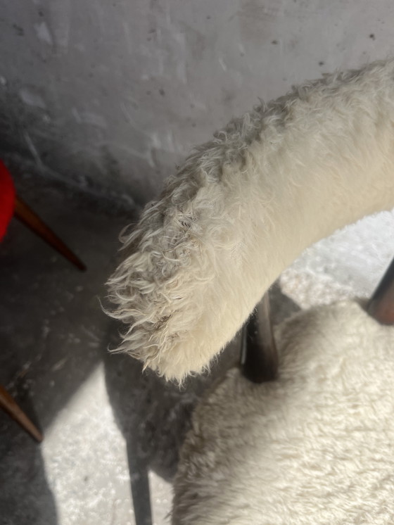 Image 1 of Set di 2 sedie vintage in tessuto originale