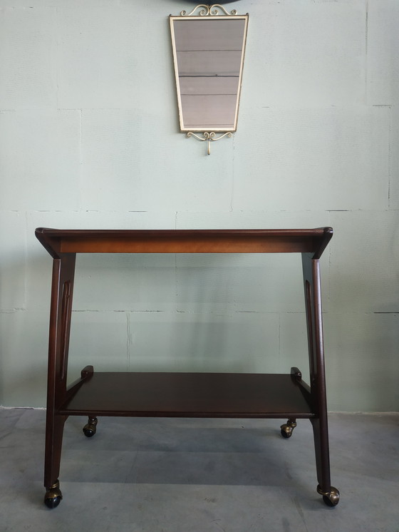 Image 1 of Mesa auxiliar móvil para plantas de Louis Van Teefellen, años 60